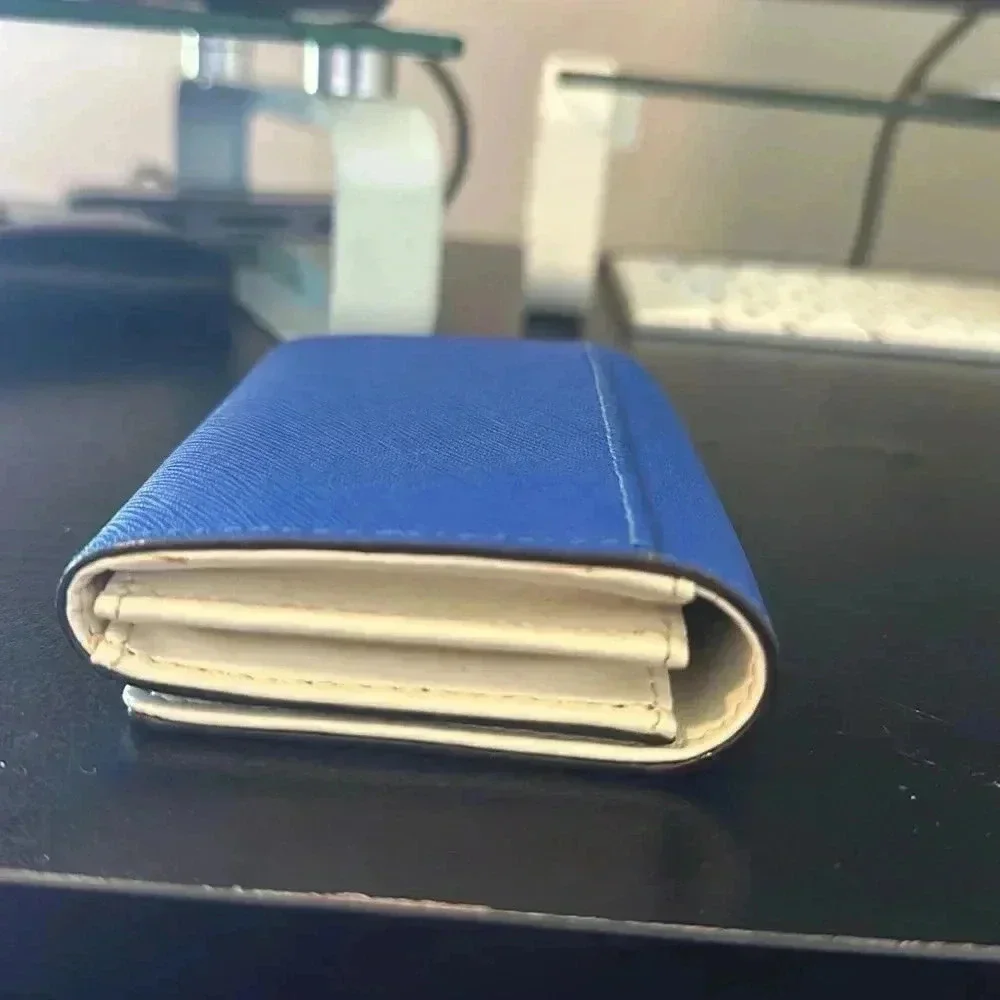 Kate Spade Mini Wallet / Card Case Cobalt Blue​